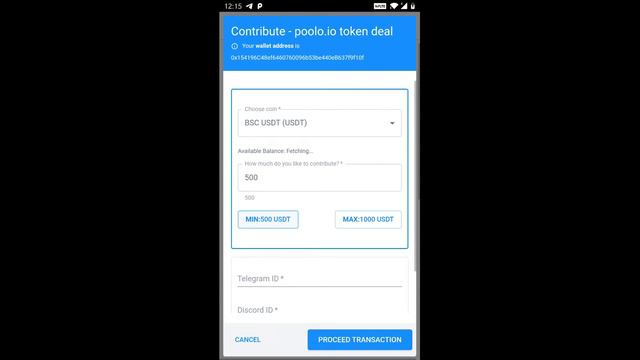 Contribute Pool - Mobile wallet connect via Chrome Browser (Android) смотреть онлайн