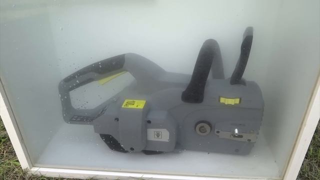 Экстремальные испытания аккумуляторной пилы – Karcher CS 330 Bp смотреть онлайн
