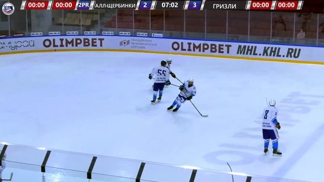 29.10.2022, ХК "ГРИЗЛИ" - ХК "АЛЛМЕТИЗ-ЩЕРБИНКИ" (1 ЛИГА) смотреть онлайн