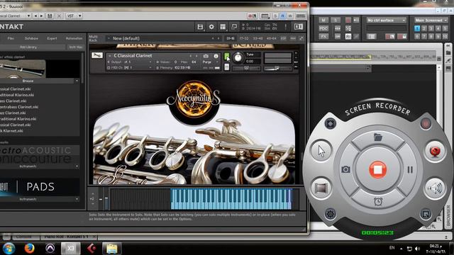 Neocymatics' Ethnic Clarinet - Demo смотреть онлайн