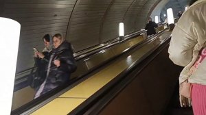 Станция "Белорусская" Замоскворецкой линии Московского метро. 06.02.22