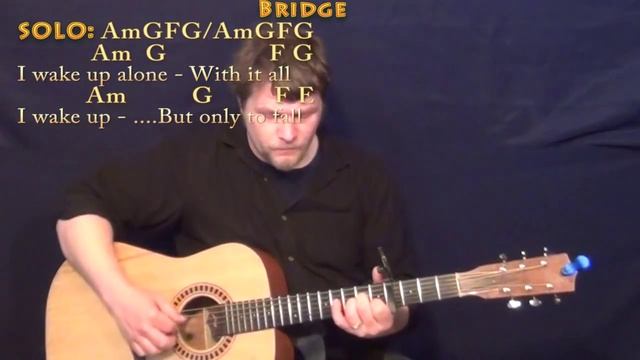 Big Love (Fleetwood Mac) Fingerstyle Guitar Cover Lesson with Chords/Lyrics смотреть онлайн