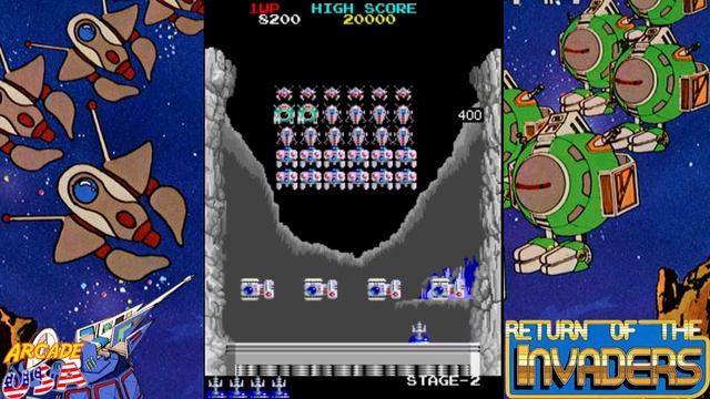 Return of the Invaders! (Taito - Arcade) смотреть онлайн