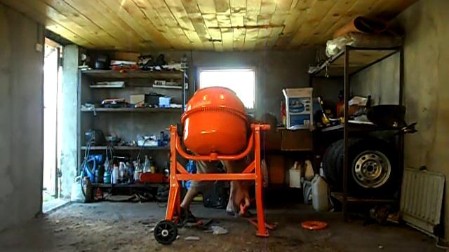 Сборка бетономешалки Prorab ECM 120Y