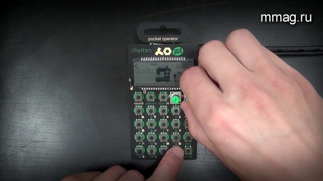 Teenage Engineering Pocket Operator PO-12 Rhythm смотреть онлайн