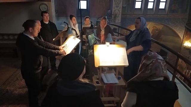 Великий прокимен "Не отврати лица твоего" глас 8 (Монастырский напев) смотреть онлайн