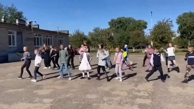 Флешмоб государственного учреждения образования "СШ №19 г. Могилева" (День народного единства) смотреть онлайн