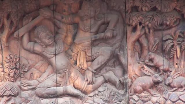Экскурсия в Храм Истины Паттайя An excursion to the Temple of Truth Pattaya HD1080 смотреть онлайн
