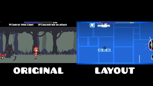 "Game Time" Original vs Layout | Geometry Dash Comparison смотреть онлайн