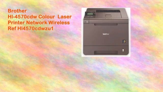 Brother Hl4570cdwzu1 Hl4570cdw Professional Network ready Colour laser смотреть онлайн