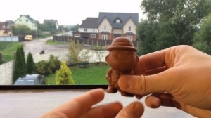 Глиняная фигурка Писающий мальчик