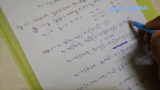 RUNGE KUTTA METHOD || NUMERICAL ANALYSIS || ENGLISH || Engineering mathematics смотреть онлайн