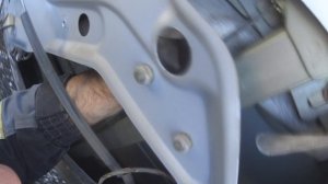 Устранение люфта наружней ручки двери Лада Калина Гранта