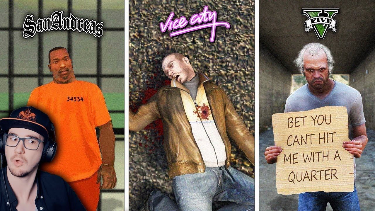 Что Cтало с героями GTA после прохождения игры ? ► King DM ( Кинг ДМ ГТА ) | Реакция