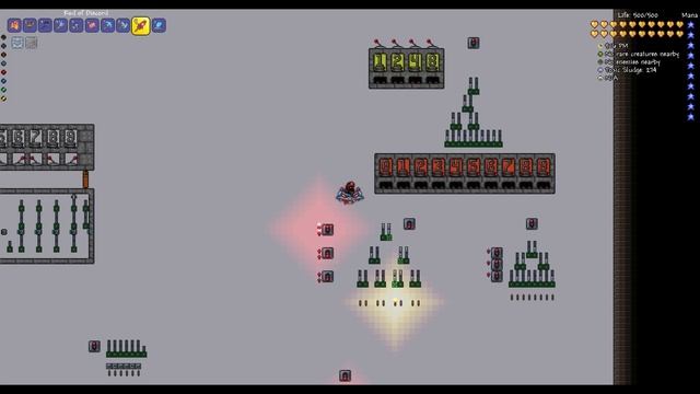 Terraria 1.3.1: Building "Giant" Logic Gates (also: how to build a BCD to Decimal Converter) смотреть онлайн