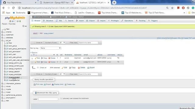 Demonstration of REST API in Django and Showing CRUD operation. смотреть онлайн
