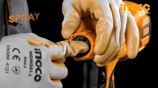 PISTOLA PINTAR INGCO DE BATERÍA смотреть онлайн