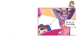 🔴Pomni Besa a Jax 🌀Fandub Español🌀The Amazing Digital Circus COMICS (Jax x Pomni)