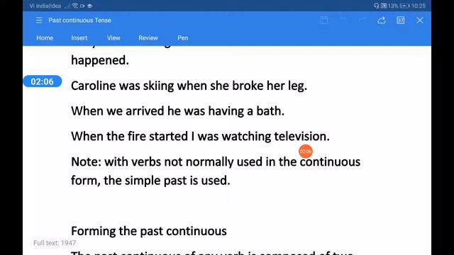 PAST CONTINUOUS TENSE | BY BHOOPAL KISHORE смотреть онлайн