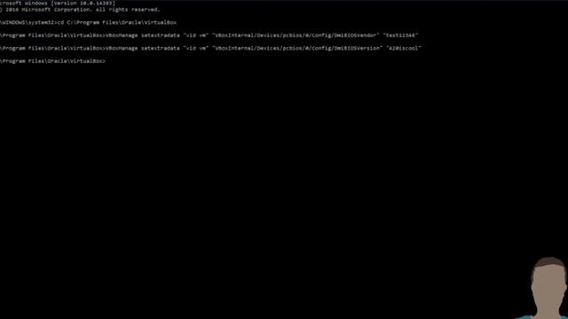 Tutorial: Virtualbox bios name change. *for scam-baiting* смотреть онлайн