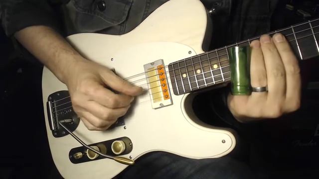 Waterslide Coodercaster T-Style w/Mastery Vibrato, Mojo Lap Steel & Guyatone Gold Foil Pickups смотреть онлайн