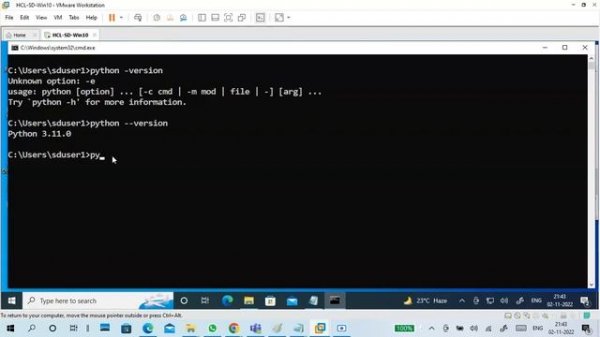 Download and Installation of Python 3 11, How to use IDLE, How to run py file in CMD(No Audio)