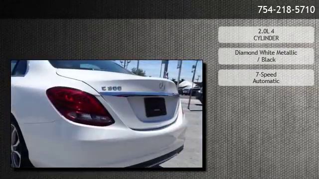 2016 Mercedes-Benz C 300 4dr Sedan RWD - Pompano Beach смотреть онлайн