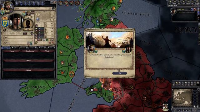 Crusader Kings 2 - Tutorial for Absolute Beginners - 48 - War in Wales! смотреть онлайн