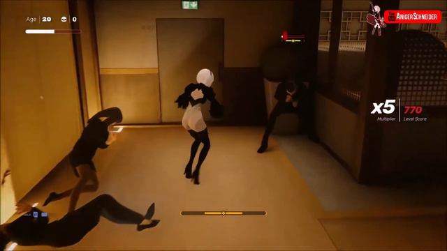 Tirando a mini-saia em Nier Automata смотреть онлайн