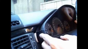 Mercedes W210 Как снять приборную панель