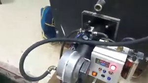 Котел дизельный на отработанном масле +автоматическая горелка на 70квт.