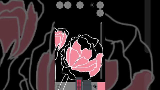 Blooming Carnations Drawing by maymay смотреть онлайн