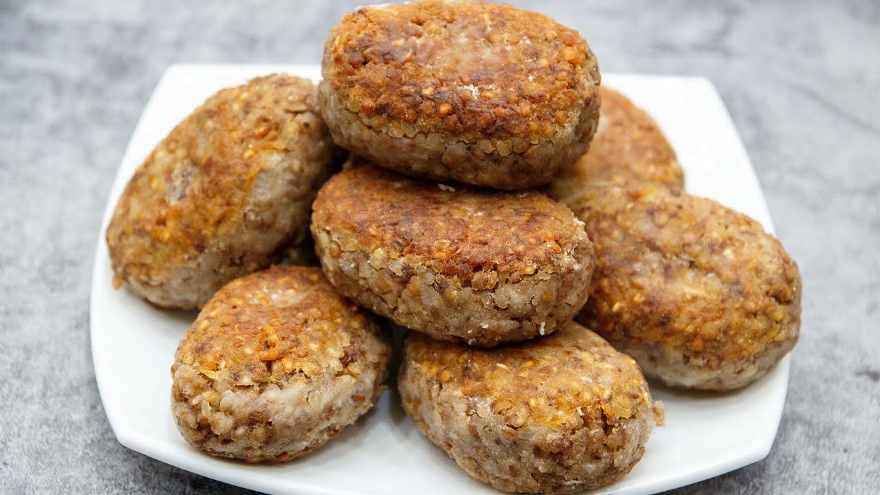 КОТЛЕТЫ БЕЗ МЯСА,РЫБЫ И ЯИЦ. Постный вариант котлет #этопросто