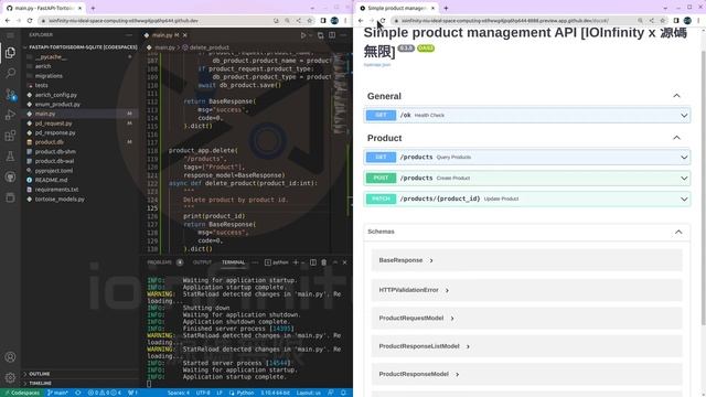 FastAPI - DELETE method and access DB with Tortoise ORM and Aerich migration смотреть онлайн