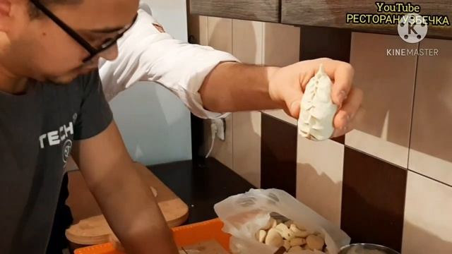 MANTI TAYYORLASH/  КОСМОС MANTI!  Манты тугиш!