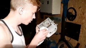 Перевод мотора дм 1 на 92 бензин / 2 часть