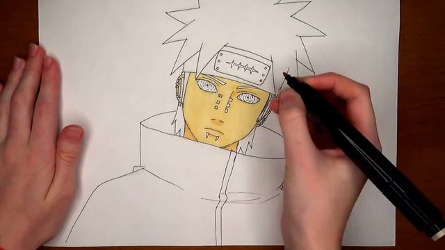 How to draw PAIN | NARUTO | Как нарисовать ПЕЙНА смотреть онлайн