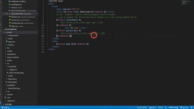 3. Como configurar vue y vue-router en un proyecto symfony смотреть онлайн