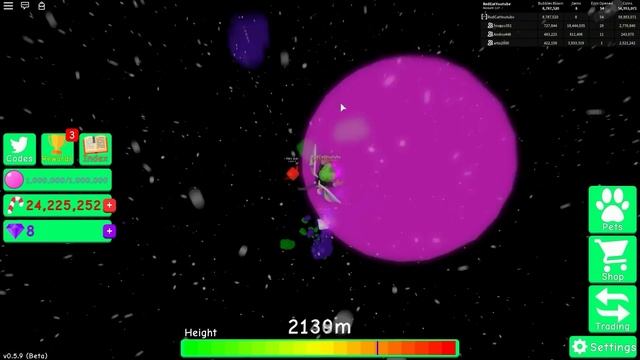 [Часть 3] НОВОГОДНЕЕ ОБНОВЛЕНИЕ В СИМУЛЯТОРЕ ЖВАЧКИ РОБЛОКС | Bubble Gum Simulator roblox | Санта смотреть онлайн