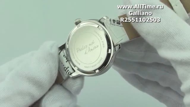 Женские наручные fashion часы Galliano R2551102503 смотреть онлайн
