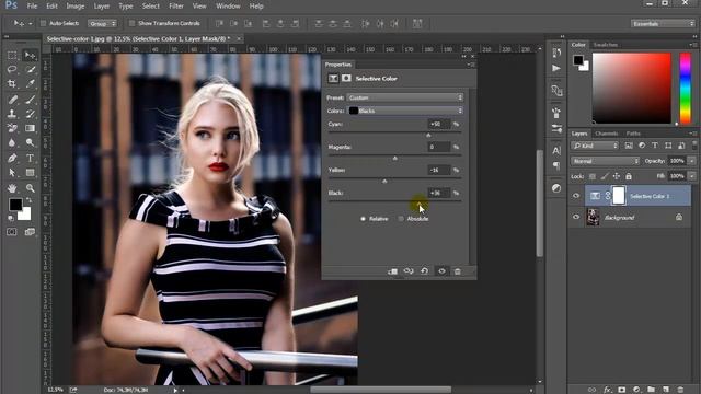 Cara Mudah Edit Photo Di Photoshop, Free Action | Tutorial Adobe Photoshop #9