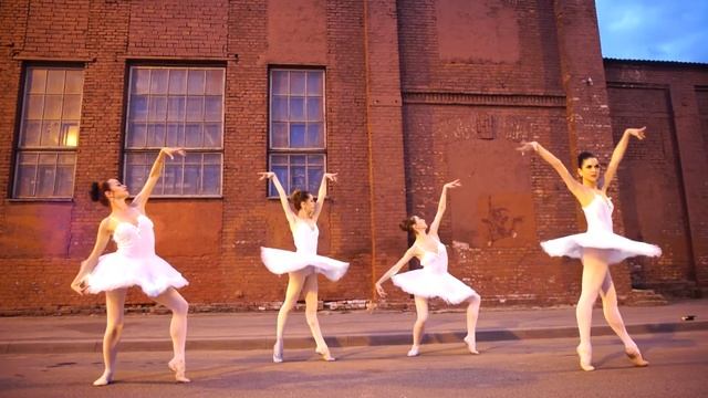 Led Ballerinas Modern. Ballet Freemotion. Минск