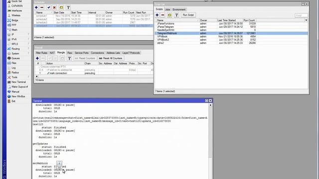 Mikrotik Telegram bot with Webhook смотреть онлайн