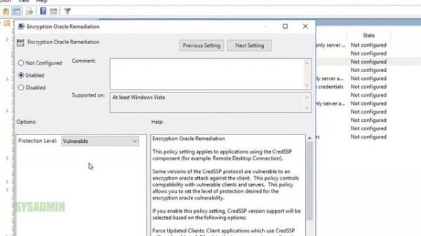 CredSSP Encryption Oracle Remediation Error FIXED!