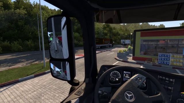 ETS2 Elbasan to Pristina in a Mercedes Actros tipping Stones - Euro Truck Simulator 2 Gameplay смотреть онлайн