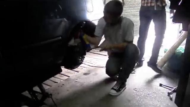 Раскатка арок Honda г. Киев смотреть онлайн