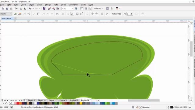Arvore 2D - CorelDraw x7 - 2016 смотреть онлайн