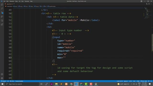 deep understanding html input basic and validation in html смотреть онлайн