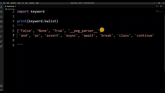 Python Keywords in Telugu смотреть онлайн