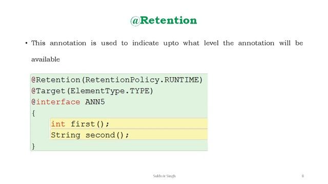 Annotations in Java Part II смотреть онлайн